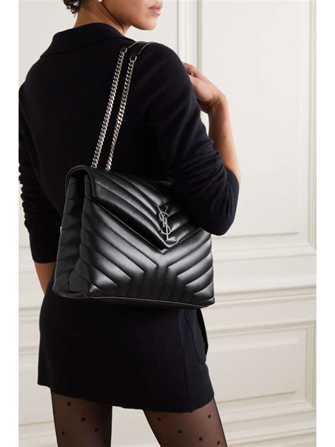 ysl loulou star print|SAINT LAURENT Loulou medium quilted leather shoulder bag.